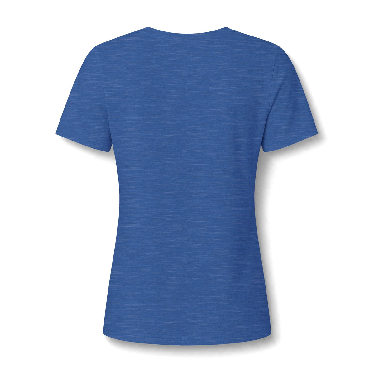 Women's Relaxed Heather CVC V-Neck Tee