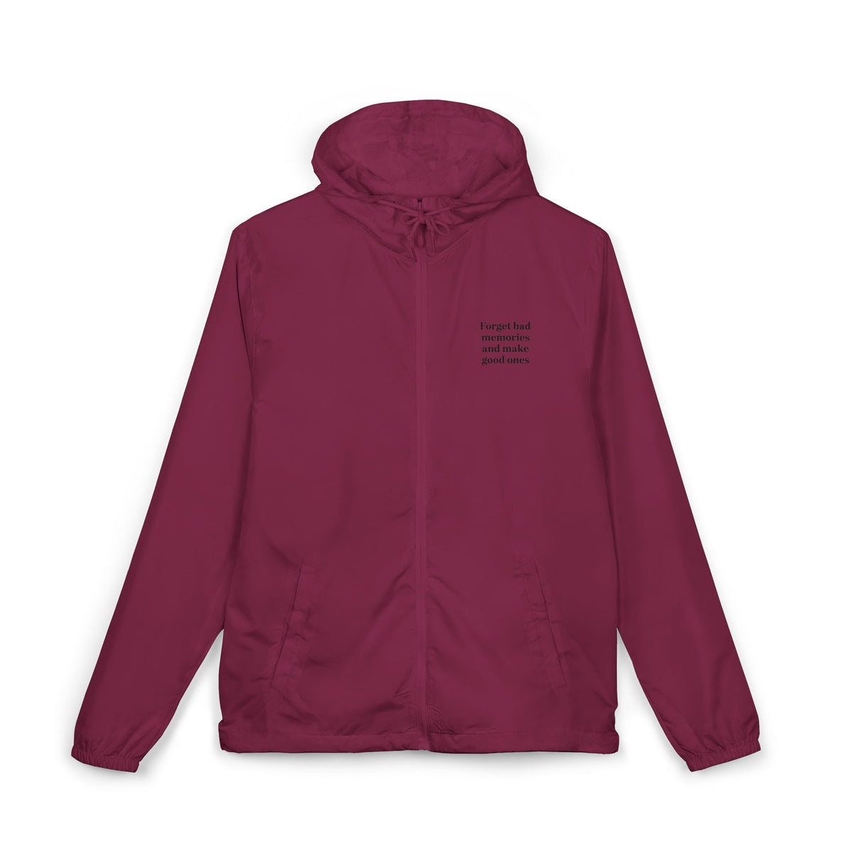 Unisex Full-Zip Windbreaker Jacket