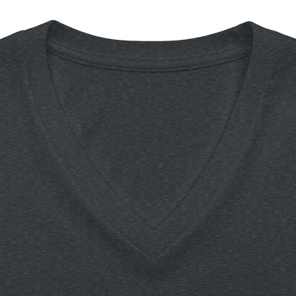 Women's Relaxed Heather CVC V-Neck Tee
