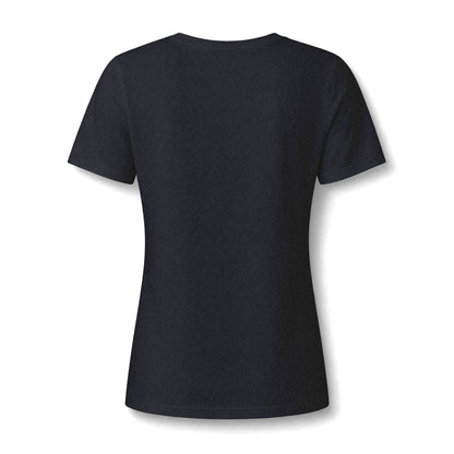 Women's Relaxed Heather CVC V-Neck Tee