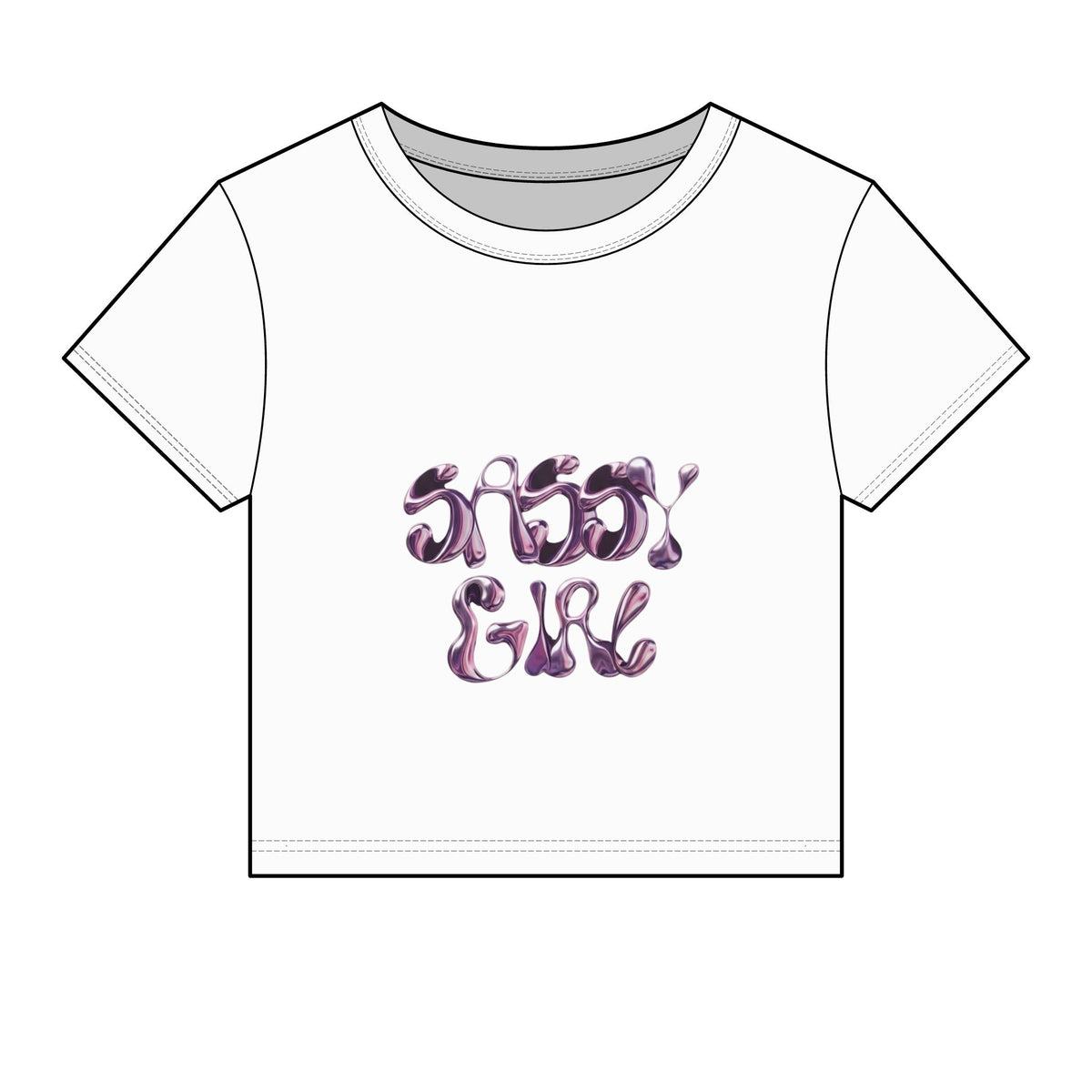 Women's Micro Rib Baby Tee