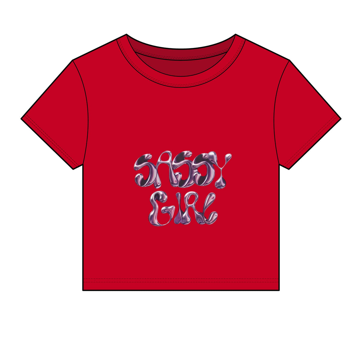 Women's Micro Rib Baby Tee