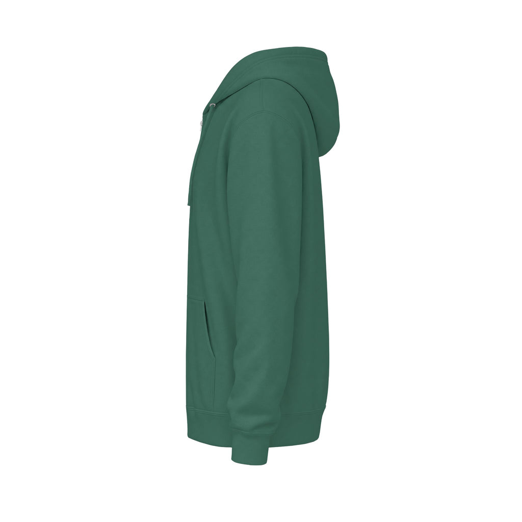 Unisex Fleece Zip Up Hoodie