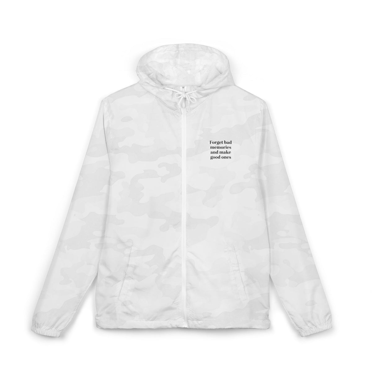 Unisex Full-Zip Windbreaker Jacket