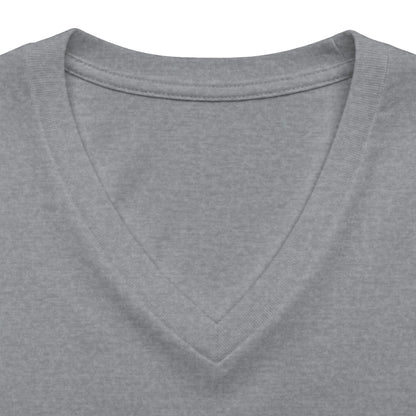 Women's Relaxed Heather CVC V-Neck Tee