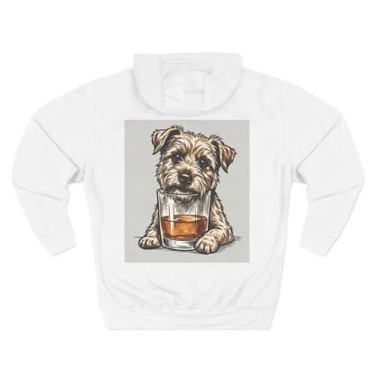 Three-Panel Fleece Hoodie