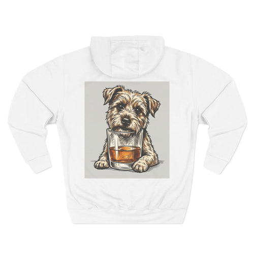 Three-Panel Fleece Hoodie