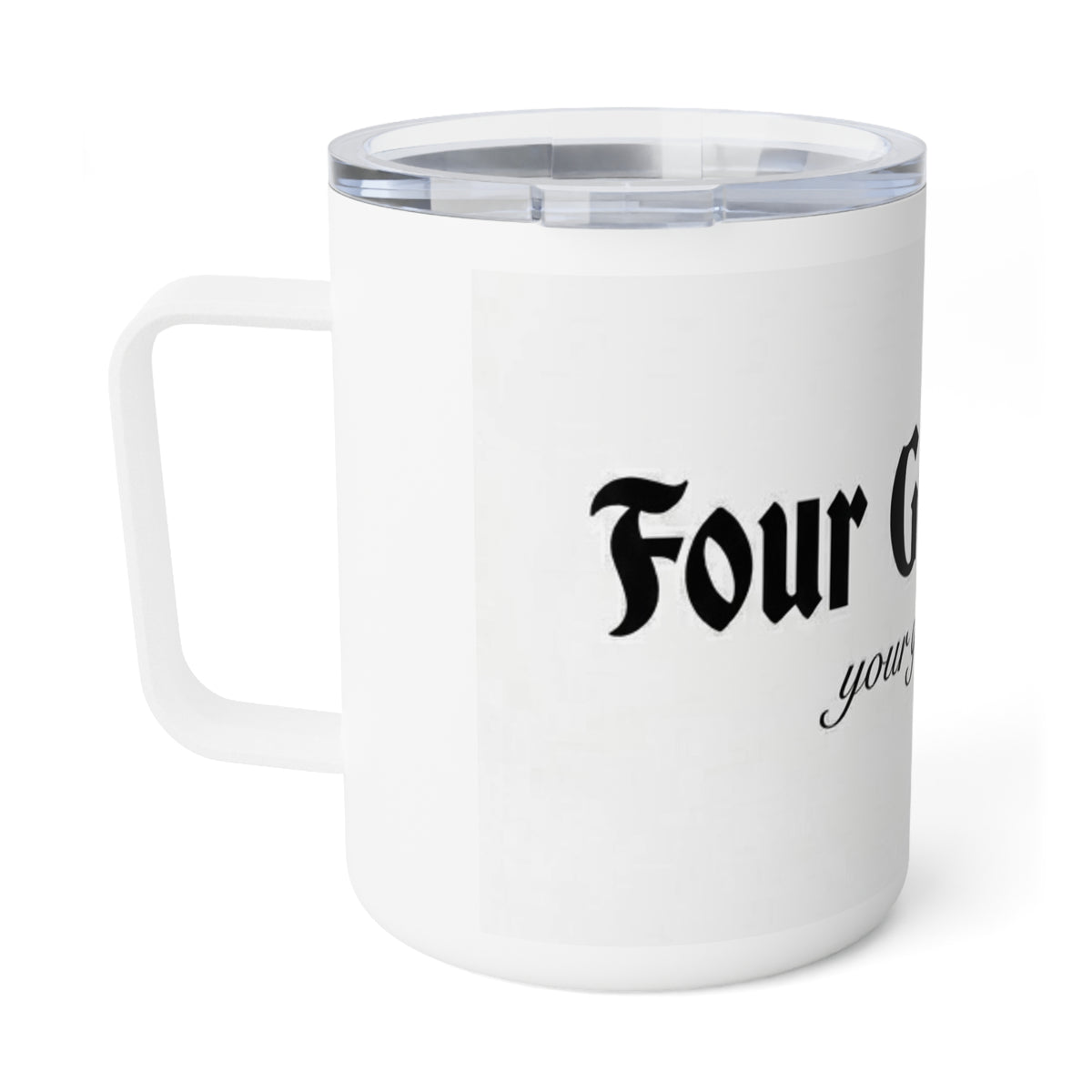 Insulated Coffee Mug, 10oz
