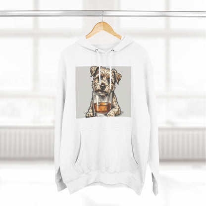 Three-Panel Fleece Hoodie