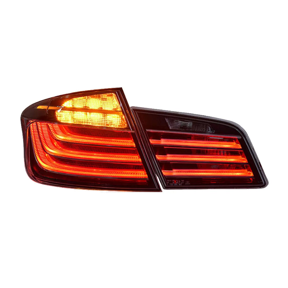 For BMW 5 Series F10 F18 Taillight Assembly 520 525 530 Modified LED Turn Signal Fog Brake Car Tail Light Rear Lamp Assembly