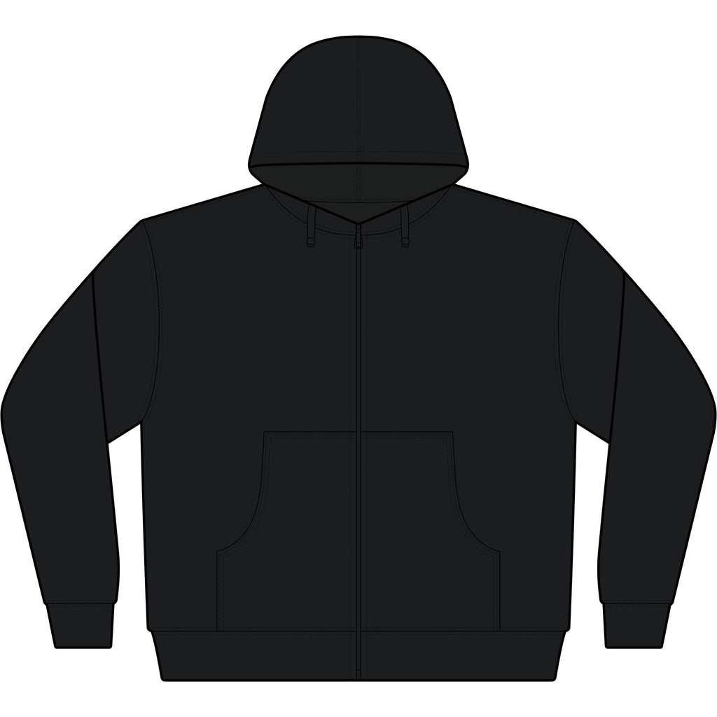Men's Sherpa-Lined Full-Zip Hooded Sweatshirt