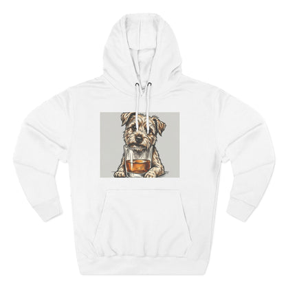 Three-Panel Fleece Hoodie