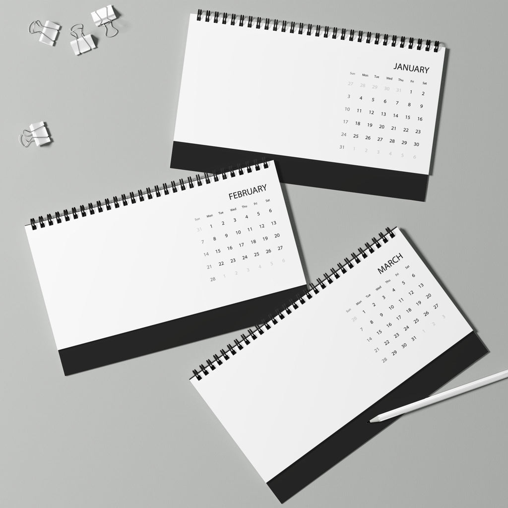 Desktop Calendar (2027 grid)