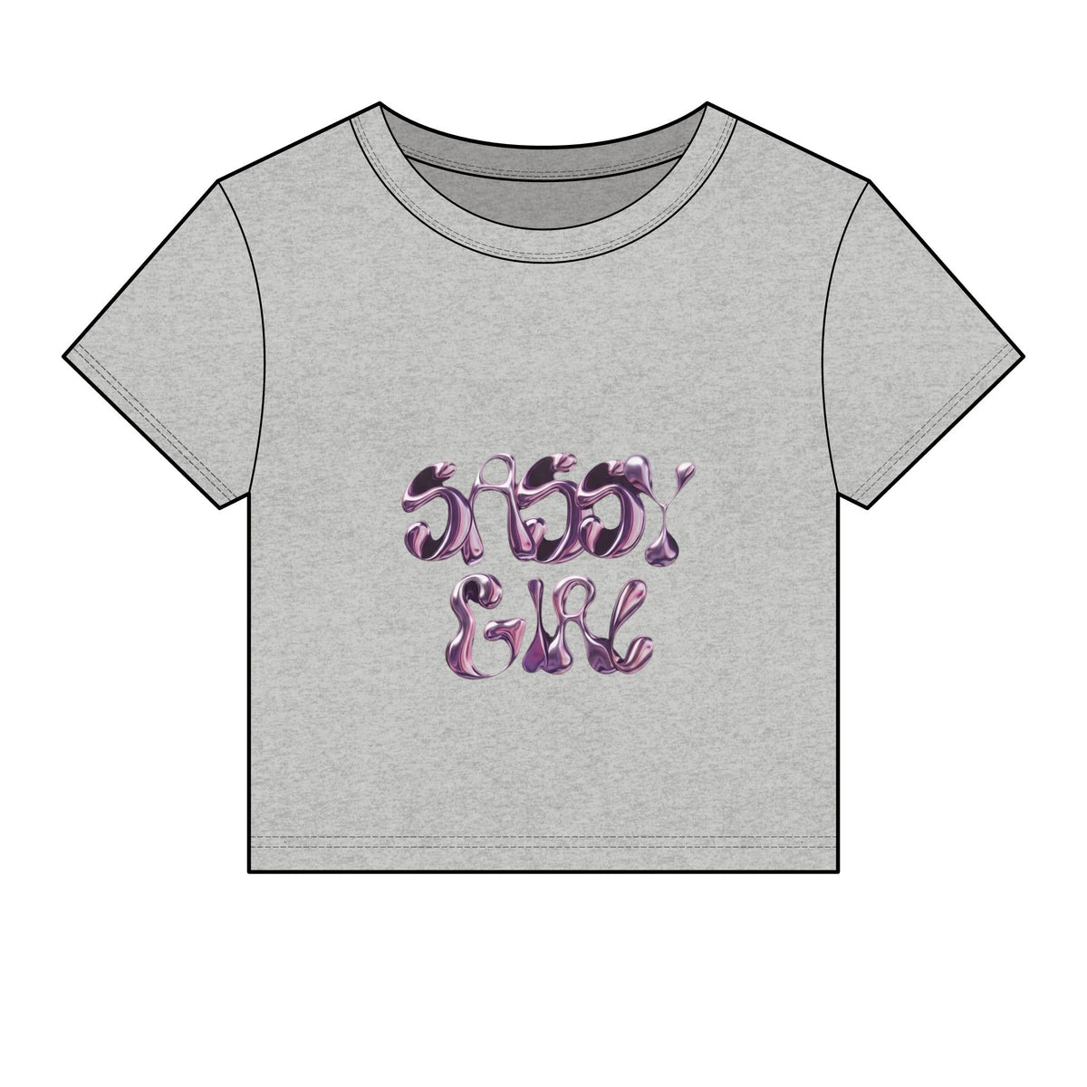 Women's Micro Rib Baby Tee