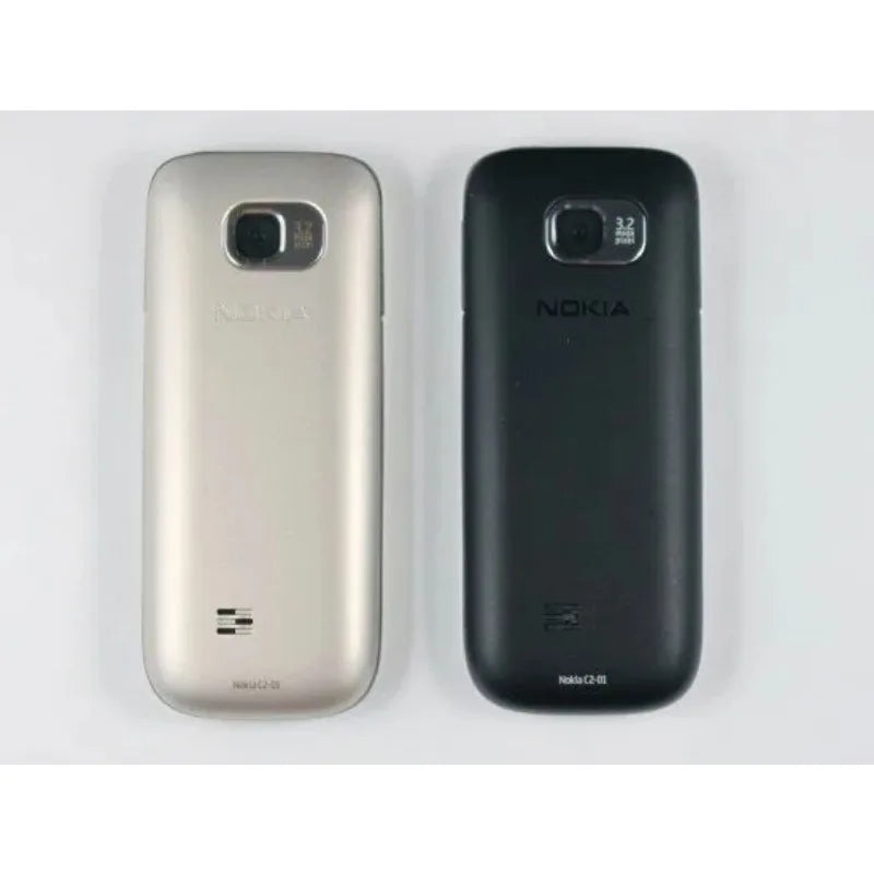 Nokia C2-01 Network Unlocked Mobile Phone 3.15MP Camera 3G  Multi Language Russian Arabic Hebrew Keypad Basic Cellphone