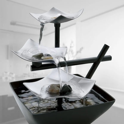 Homedics Tabletop Water Fountain, Home Décor Soothing Sound Machine