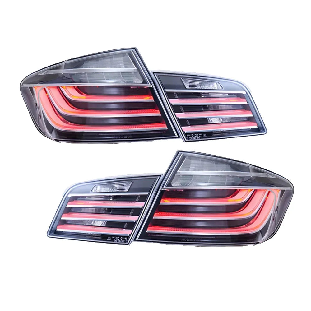 For BMW 5 Series F10 F18 Taillight Assembly 520 525 530 Modified LED Turn Signal Fog Brake Car Tail Light Rear Lamp Assembly