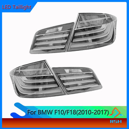 For BMW 5 Series F10 F18 Taillight Assembly 520 525 530 Modified LED Turn Signal Fog Brake Car Tail Light Rear Lamp Assembly