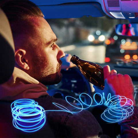 AuraDrive LED Car Cold Light Line
