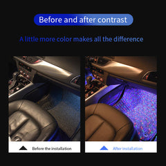 RhythmRide: The Musical LED Car Interior Light
